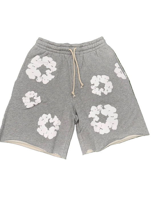 Denim tear shorts