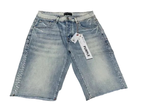 Purple brand denim shorts