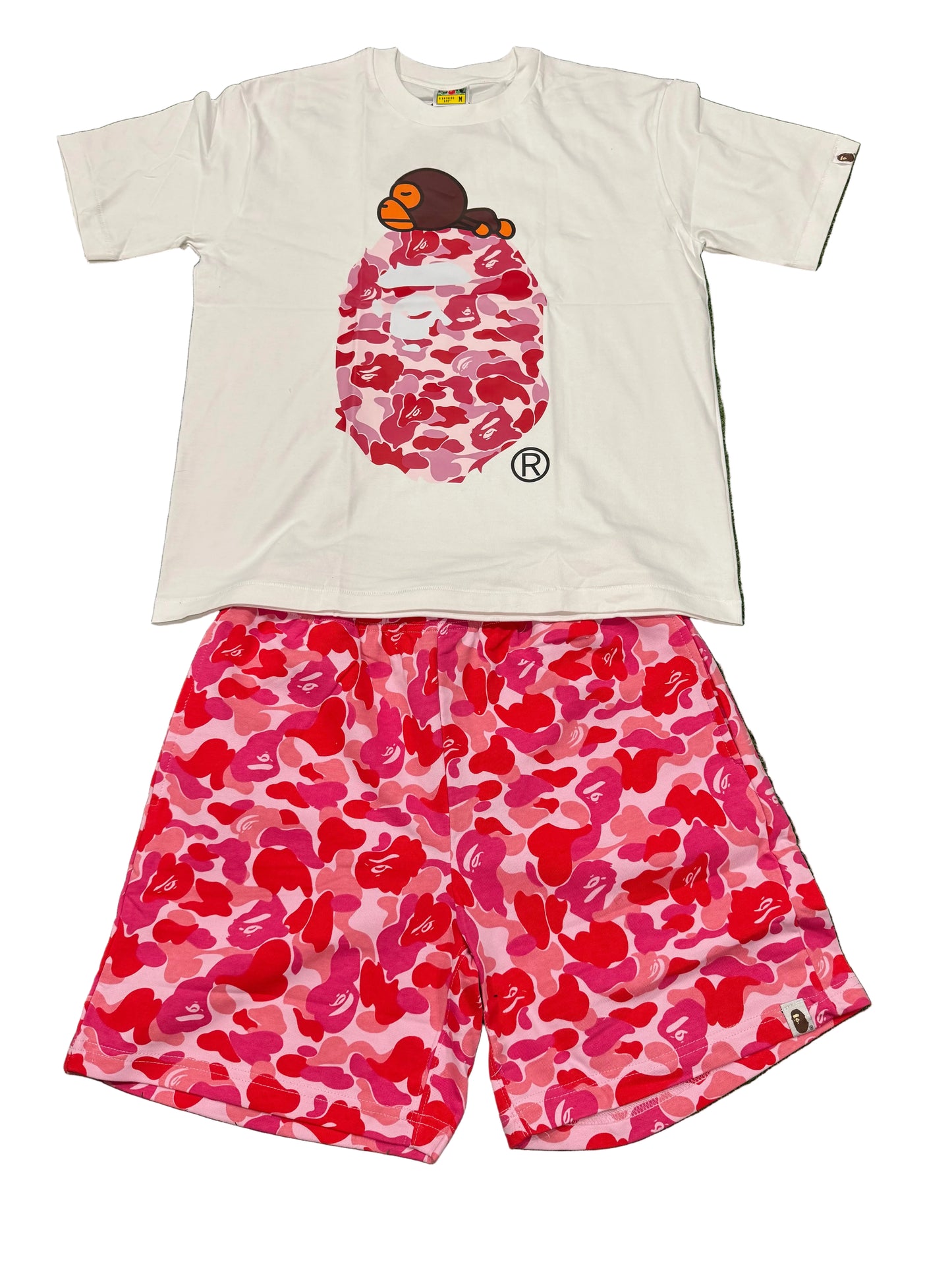 Bape shorts set